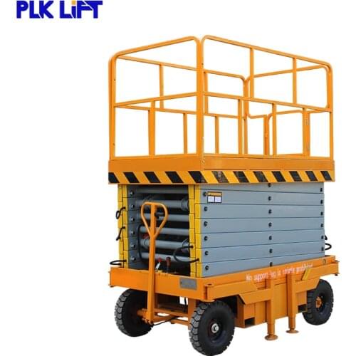 8m 10m Electric Drive Mobile Scissor Lift