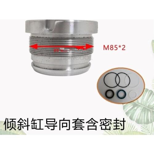 FORklift tilt cylinder guide sleeve steel back bearing with original imported seal D05A8 cylinder head suitable FOR 3.5 tons