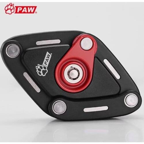 PAW Anti-theft Bike Cable Lock Heavy Duty Foldable Cycling Chain Lock Security Folding Mini Motorcycle Bicycle Mount Holder Lock