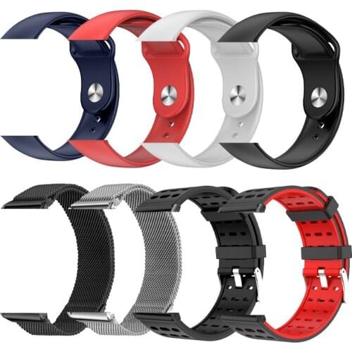 V5 Fashion Silicone Strap Milanese Loop Strap Breathable Silicone Sports Band For V5 Smart Watch Bracelet Replacement Wristbands