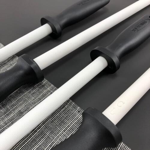 6 8 10 12 inch sharpening rod Ceramic Rod knife sharpener Honing Knife Sharpener for Knives Sharpening steel sharpening system