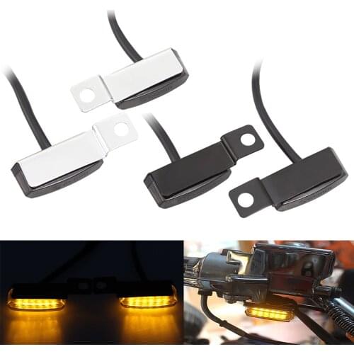 Universal LED Turn Signal Light Mini Flowing Water Blinker Flashing Indicators For Harley Honda Cafe Scooter ATV Custom