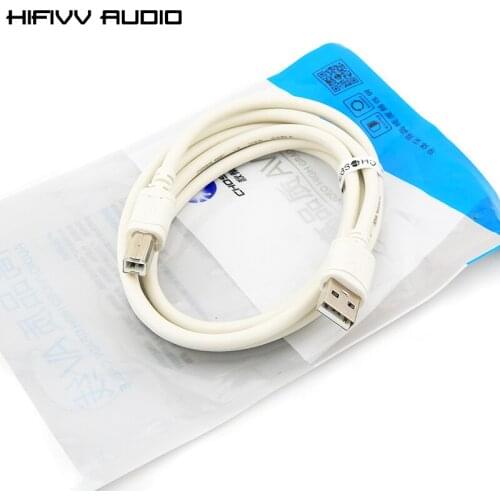 Usb cable usb A to usb B USB 2.0 Print Cable USB Type A to B Male to Male Printer Cable For hifi amplifier dac