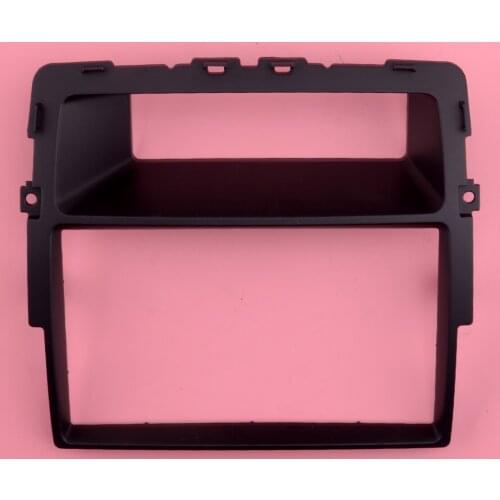 Car Double 2 Din Stereo Radio Fascia Panel Frame Black 178x102mm Fit for Nissan Primastar Opel Vivaro Renault Trafic II