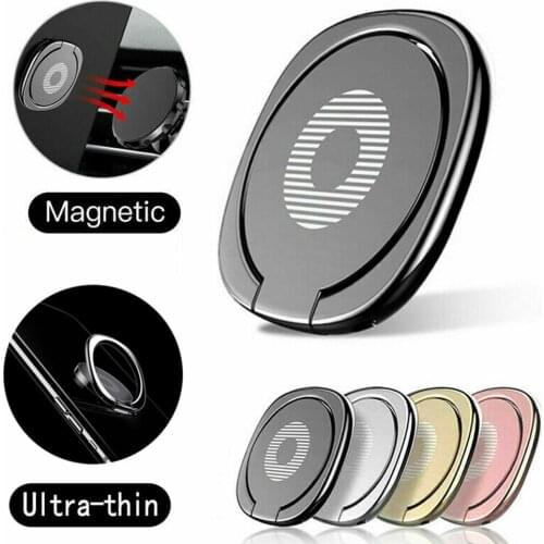 Finger Ring Holder 360 Degree Mobile Phone Smartphone Finger Stand Holder Round Phone Ring Car Mount Stand