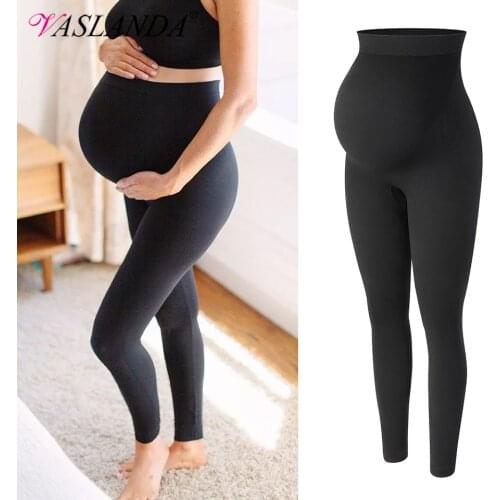 Maternity Leggings High Waist Belly Support Leggins for Pregnant Women Pregnancy Skinny Pants Body Shaping Postpartum Trousers
