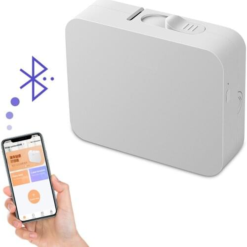 Mini Wireless Label Printer Thermal Portable Label Printers Bluetooth With Waterproof Label Sticker For Bar Code Price Tag Memo