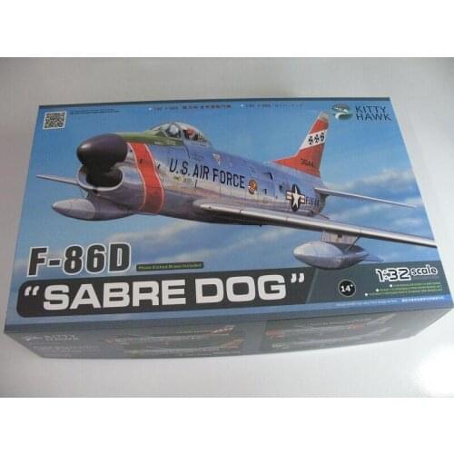 Kitty Hawk 32007 1/32 F-86D "Sabre Dog" Assembly model