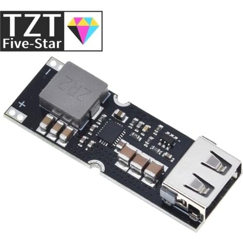 Single Cell Lithium Battery Boost Power Module Board 3.7V 4.2V Liter 5V 9V 12V USB Mobile Phone Fast Charge QC2.0 QC3.0 TPS61088