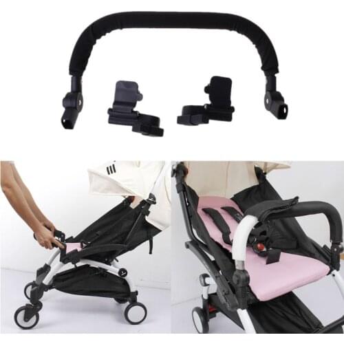 Baby Stroller Armrest 360 degree Stroller Bumper Bar Baby Carriages Pram Adapters Baby Stroller Accessories C5AF