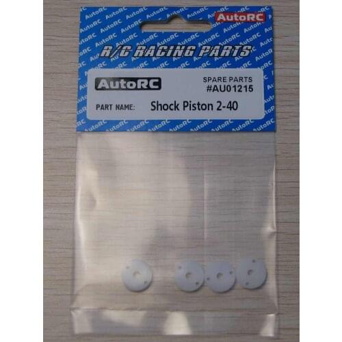 RC SC-A10 AU01215 shock piston 2 holes