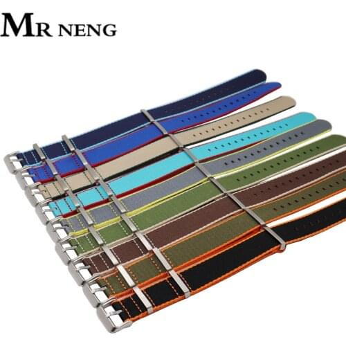 Nylon Watchband For NATO ZULU Strap 20mm 22mm Generic Watchband Belt Replacement Men Women High Quality Watch Accessories