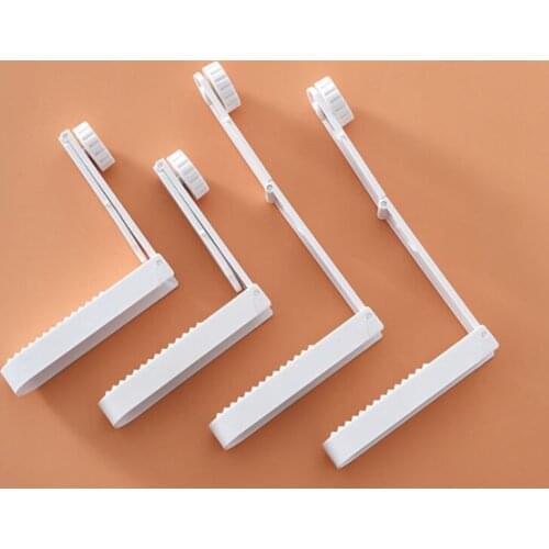 4Pcs Foldable Bed Sheet Grippers Clip Adjustable Height Blanket Holder Fastener 85DA