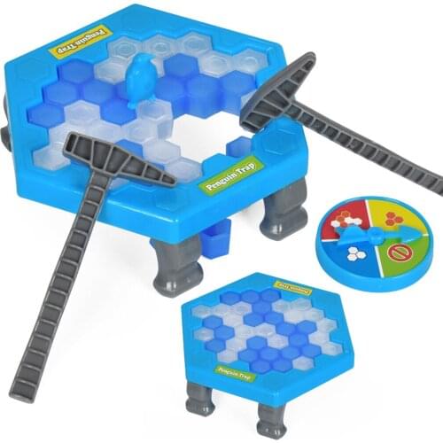 Save The Penguin Penguin Ice Breaking Great Family Funny Desktop Game Kid Toy Gifts Who Make The Penguin Fall Off Lose This Game