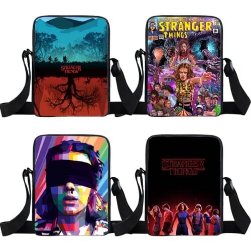 New Girls Stranger Things Shoulder Bag Bookbag Students School Messenger Bag Unisex Teens Travel Crossbody Bag Gift