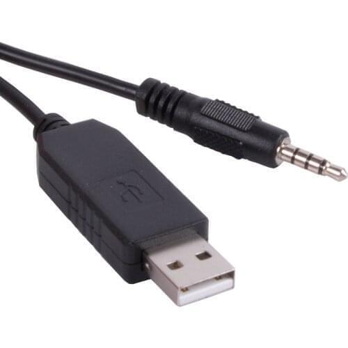 USB RS232 4Poles 3.5mm Stereo Audio Jack FTDI Serial Adapter Converter Cable