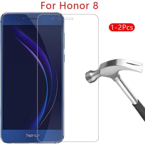 Protective glass on honor 8 screen protector tempered glas for huawei honer 8 honor8 5.2 film accessories onor xonor FRD L09 L19