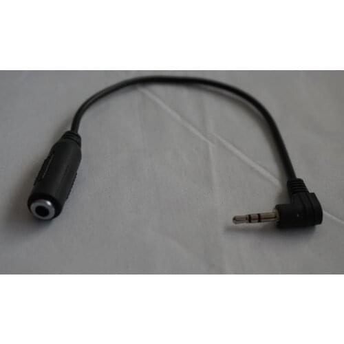 2.5mm Stereo Jack Male to 3.5mm Stereo Jack Female