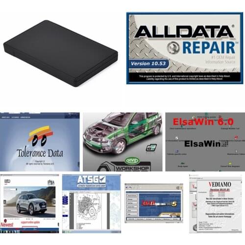 2021 Hot Sale All Data+ Mit.Chell+ ATSG +Vivid Workshop +Atris+ Elsawin + Vidiamo + Et/.Ka + ECM + Tolerance Car Repair Software