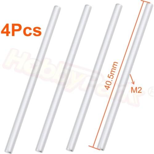 4pcs For WLtoys 1/18 40.5*2mm Metal Front & Rear Susp Arms Round Pins A959 A969 A979 K929 A959B A969-B RC Car Replacement