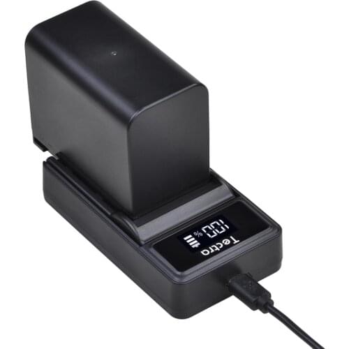 1Pcs 8400mAh BP-970G BP-975 Battery with BP970G Battery Charger for Canon EOS C100,EOS C100 Mark II,EOS C300,C300 PL,GL2,XF100