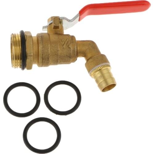 Blesiya DN20 Copper Ton Barrel Replacement Outlet Tap Faucet for Oil Water
