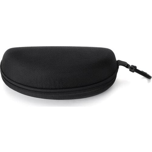 Black Sunglasses Box Flat Lens Glasses Box Zipper Box Hook Sunglasses Box Universal Sunglasses