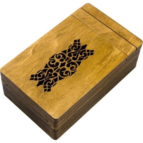 Wooden Brain Teaser Secret Opening Puzzle Box Mysterious Box Gift Box
