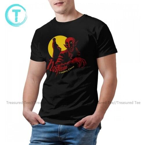 Dracula Tshirt Cute 100 Percent Cotton Short-Sleeve T Shirt Printed Basic T-Shirt Mens Oversized