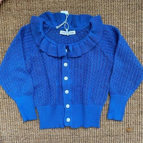2021 New Autumn SP Brand Kids Sweaters for Girls Cute Knit Cotton Cardigan Baby Toddler Fashion Cotton Outwear Tops Clothes