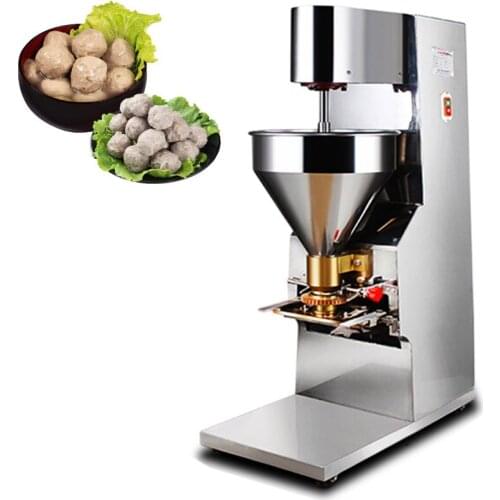 1100W Meatball Forming Machine Fully Automatic Commercial Vertical FIsh Ball Beef ball Shrimp Ball Making Machine 220V