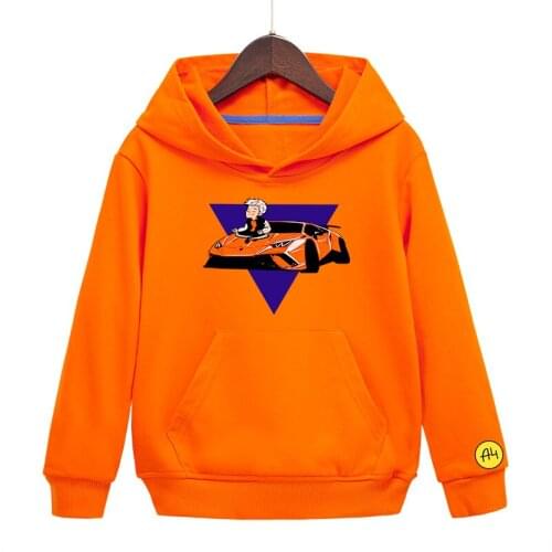 2021 NEW Autumn Merch A4 Gelik Lamba Children Hoodies Girl Boy Hooded Sweatshirts Quality Kids Boby Casual Clothing Tops