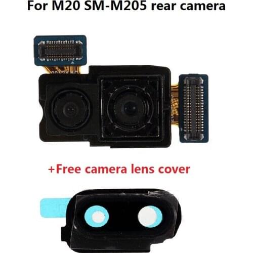 OEM Rear Big Back Camera Module With Camera Lens Cover Replace Part for Samsung Galaxy M10 SM-M105/ M20 SM-M205