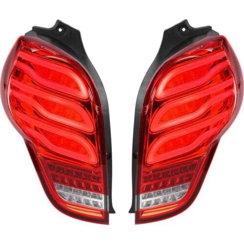 Full LED Dynamic LED Tail Lights Assembly Red Lens Replacement for Chevrolet Spark 2010 2011 2012 2013 2014 Reverse Light