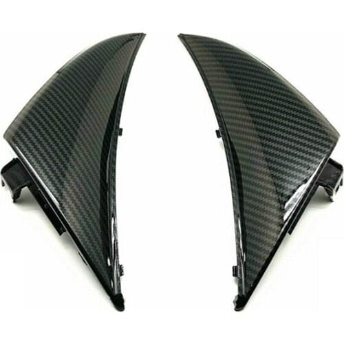 Carbon fiber paint Left Right Air Dash Intake Cover Fairing Panel For Yamaha YZF R1 2009-2011
