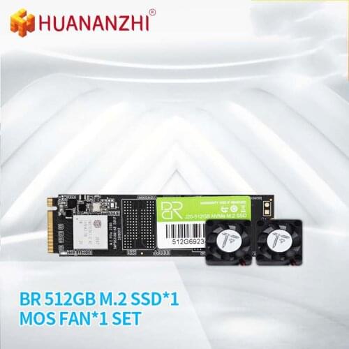 HUANANZHI X99-TF MOS FAN with BR M.2 512G NVME Support HUANANZHI Motherboard