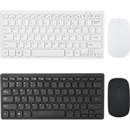 Vococal 2.4G Wireless Keyboard and Mouse Set Combos for PC Laptop Notebook Desktop Computer Universal