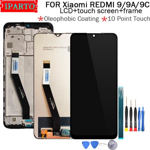 6.53 inch for Xiaomi REDMI 9 LCD Display+Touch Screen Digitizer Assembly 100% Original New LCD+Touch Digitizer for REDMI 9A/9C
