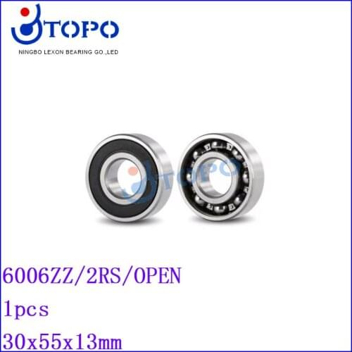 30*55*13mm Deep Groove Ball Bearings6006 ZZ/2RS/OPEN