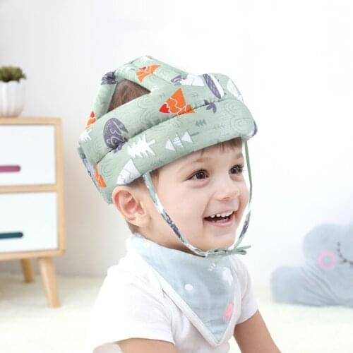 Baby Headrest Anti-Fall Artifact Head Protection Pad Summer Anti-Collision Head Toddler Baby Four Seasons Toddler Hat