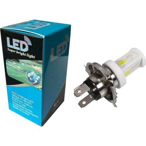 H4 ceramic LED headlight motorcycle light H6. BA20D double claw three claw H4 car light