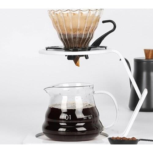 Drip-type V60 Coffee Style Hand-coffee Quasi-bracket Single-cup Filter Cup Holder Hand Punch Coffee Accessories for Kitchen