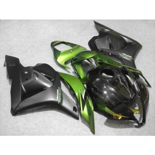 Injection mold Fairing kit for HONDA CBR600RR F5 09 10 11 12 CBR 600RR 2009 2010 2012 ABS Green black Fairings set+7gifts HF18
