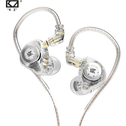 New KZ EDX Pro Earphones HIFI Bass Earbuds In Ear Monitor Wired Headphones Wired Headset Sport Earbuds Headset kz edx pro