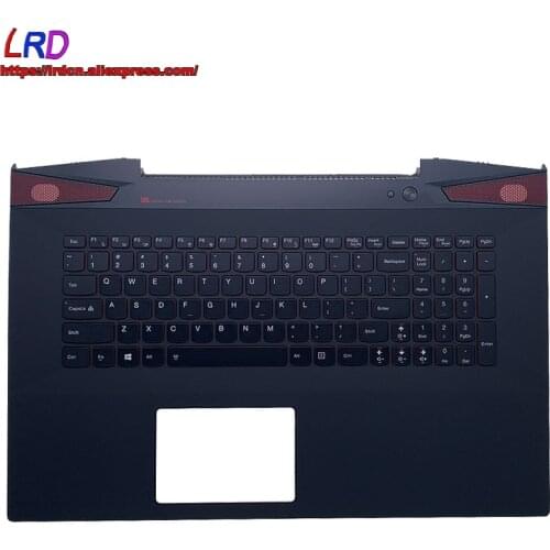 New Original Shell C Cover Upper Case Palmrest with US English Backlit Keyboard for Lenovo Y70-70 Touch Laptop 5CB0G59766