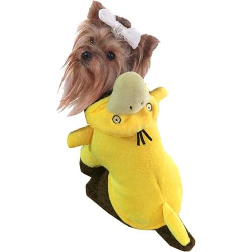 Pet clothes Pokemon Kodak Duck Transformation Pokémon Teddy Fall Winter Dog Clothes Wholesale