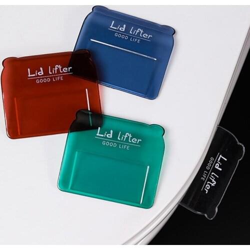 Toilet Seat Lifter Avoid Touching Sanitary Toilet Seat Handle Lifter Self Adhesive Easy To Carry For Assorted Toilets RE