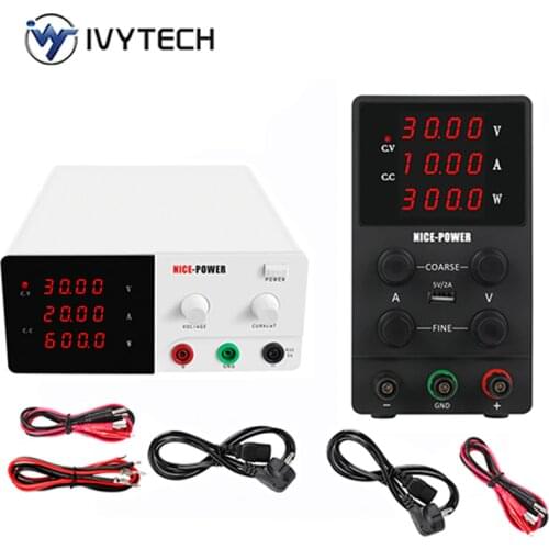60V 10A DC Power Supply Adjustable Laboratory Power Source Digital 30V 10A 20A For Phone Repair Regulated Power Supply 30V 10A