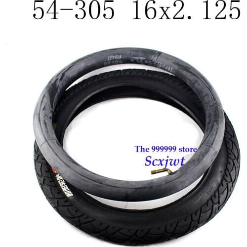 2020 Good Quality Tire 16 X 2.125 / 54-305 for Many Gas Electric Scooters and e-Bike 16X2.125 motorcycle tire