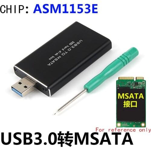 SP Usb3.0 To Msata Mini-Sata 30Mm x 50Mm Full Size Ssd Portable Hard Disk Driver External Enclosure